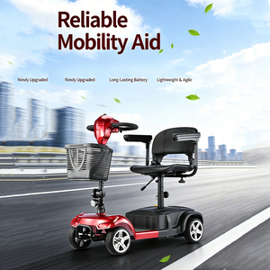 Scooter <span class=keywords><strong>El</strong></span>éctrico de 4 Ruedas, 24V 250W, Plegable, para Personas Mayores y con Discapacidad, Novedad 2026 en China, Económico - Product Image 2