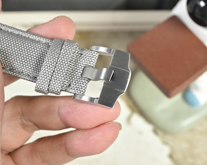 Montre mécanique unisexe de luxe de haute qualité avec cristal saphir, cadran lumineux, bracelet en cuir et en nylon - Product Image 5