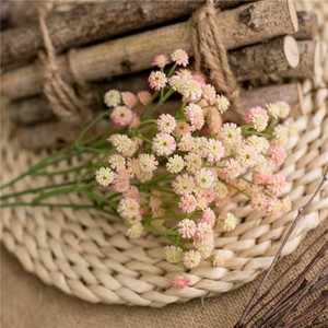 Flores Artificiales de Goma PU Suave al Tacto, Estilo <span class=keywords><strong>Mantis</strong></span> Star, Diente de León, Hortensia, Decoración para el Hogar, San Valentín, Graduación - Product Image 6