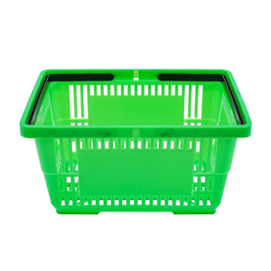 28L Free Sample Durable Red Plastic Einkaufs korb - Product Image 3