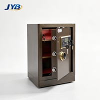 Caja Fuerte Electrónica Digital JYB-60cm para Dinero, con Teclado de Acero, Doble Llave, Resistente al Fuego, para Hogar y Oficina