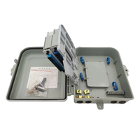 Caja de Distribución Óptica de 16 Puertos, Caja Nap 1x16 FDB, Caja Nap 1*16, Caja de Distribución de Fibra Óptica de 16 Puertos, Fácil Conexión de Fibra Óptica