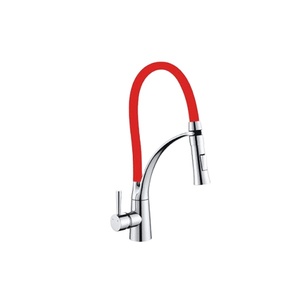 Vòi Nước Nhà Bếp với vòi linh hoạt màu đen vòi bếp với <span class=keywords><strong>pull</strong></span> <span class=keywords><strong>out</strong></span> phun nóng và lạnh bồn rửa nhà bếp Vòi Mixer tap - Product Image 5