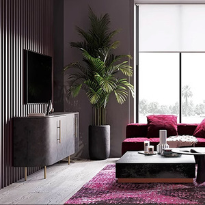 Moderno lusso grigio ovale <span class=keywords><strong>Tv</strong></span> Stand in legno <span class=keywords><strong>Tv</strong></span> 85 pollici Console Cabinet turchia Design <span class=keywords><strong>Tv</strong></span> unità da tavolo per soggiorno mobili - Product Image 6