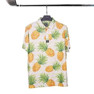 Logo personnalisé de conception OEM 20% spandex 80% polyester polo de golf coréen surdimensionné pour hommes - Product Image 6