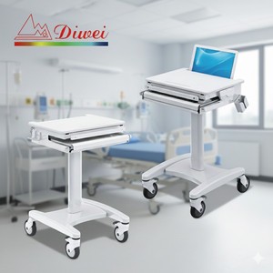 Carrito para Equipo Médico con Soporte para Portátil y Ruedas - Product Image 2