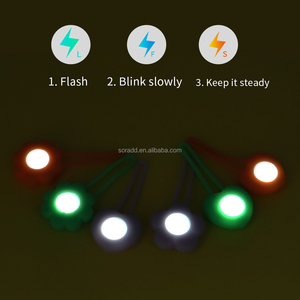 Flower Shape Silicone LED Pet Collar <strong>Light</strong> Accessories Outdoor Pet Supplies 3 Models Night Safety <strong>Dog</strong> Collar Pendant <strong>Light</strong> - Product Image 4