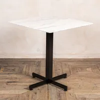 Ceramic Square Round Porcelain Marble Tiles Top Dining Restaurant Table