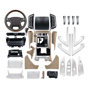 Kit de Conversión Interior para Toyota Land Cruiser LC200 2008-2015 Juego Completo de Piezas de Panel de Tablero de Plástico Cromado - Product Image 2