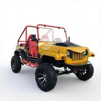 Mini Jeep Willys de style rétro personnalisé, possibilité de personnalisation, mini jeep électrique pas cher à vendre