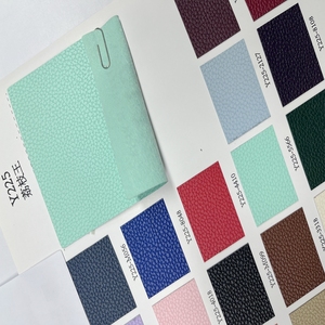 Cuero de PVC con Relieve de Litchi y Acabado Metálico para Bolsos, Sofás, Muebles, Cajas, Libros, Álbumes de Fotos y Cubiertas - Product Image 4