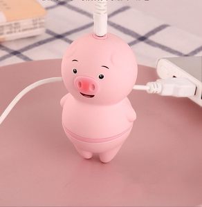 Jump Egg Vibrator Cute Pig Shape <strong>Mini</strong> Silicone Recharge Clitoral Vibrator G Spot Vibrator Adult Sex Toy for Women Man - Product Image 4