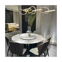 Table de salle à manger en marbre rectangulaire en quartzite verte de luxe Table centrale basse