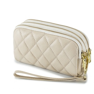 Cartera de Mano Boshiho para Mujer, Cartera de Cuero Genuino, Bolsa para Teléfono Celular, Cartera de Mano de Cuero con Correa para la Muñeca - Product Image 6