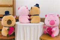 Jouets en peluche mignons pour la Saint-Valentin Jouets en peluche Offre Spéciale Capybara