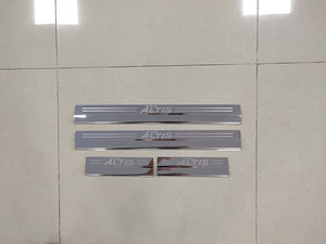 การออกแบบใหม่อุปกรณ์เสริมอัตโนมัติประตูธรณีประตูแผ่นป้องกันสำหรับ<span class=keywords><strong>2021</strong></span> Altis Corolla - Product Image 3