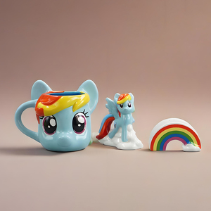 تمثال سيراميك قوس قزح ملح & - Product Image 5