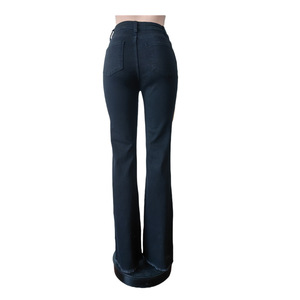 กางเกงยีนส์แฟชั่นทรงขาบานพิมพ์ลายสำหรับผู้หญิงรุ่นใหม่สุดฮิต - Product Image 6