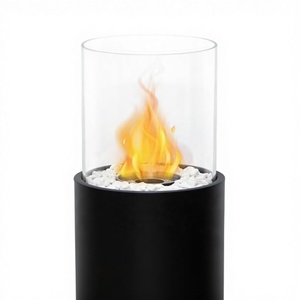 Cheminée de table moderne sans fumée, alimentée à l'éthanol, foyer miniature intérieur/extérieur pour la décoration de la maison et du patio - Product Image 2