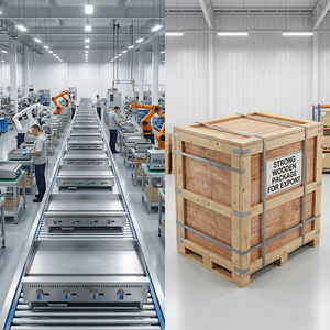 เตาปิ้งย่างแก๊สแบบพกพา สเตนเลสสตีล สำหรับงานจัดเลี้ยงนอกสถานที่ - Product Image 6