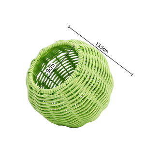 Lit de nidification pour oiseaux en vannerie tressée PP, durable et respirant |   Amovible et lavable pour le sommeil des canaris, des perruches et des pinsons - Product Image 5