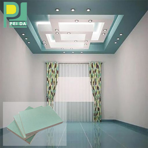 Prix du Plaque de Plâtre Simple Vert 12,5 mm d'Épaisseur en Turquie - Product Image 1