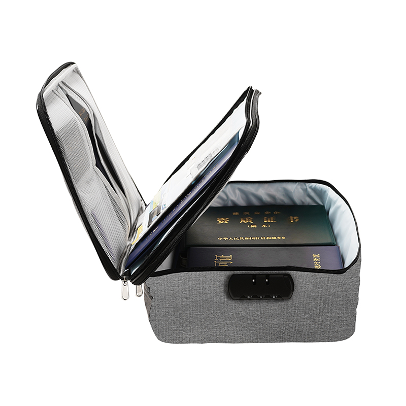 Двойной слой 3 слоя документ мешок Прочный многофункциональный большой емкости для хранения документов сумка