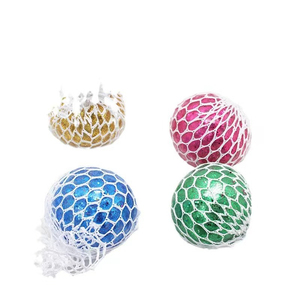 Jouet anti-stress souple et moelleux en TPR, rempli de paillettes dorées, pour la décompression sensorielle, cadeau pour garçons, vente en gros - Product Image 5