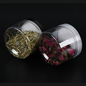 Wholesale 85*65mm transparent lid <b>plastic</b> bottles, household thickened round <b>plastic</b> <b>jars</b>, food <b>jars</b>, honey <b>jars</b> - Product Image 2