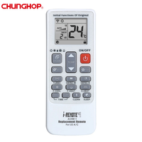 Télécommande universelle pour climatiseur ACR811 avec écran LED numérique et portée de 10 m
