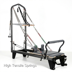 Reformer Pilates in Lega di Alluminio Resistente con Torre <span class=keywords><strong>per</strong></span> Sessioni di Allenamento Completo del Corpo, Vendita all'Ingrosso da Shandong - Product Image 4