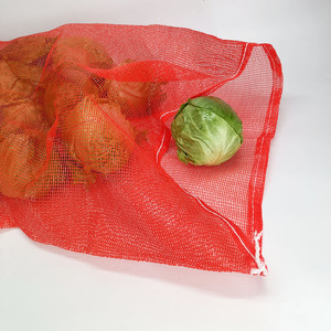 Customized 20kg 25kg 30kg <b>Vegetable</b> Fruit Onion Potation Tomato Packaging Net <b>bag</b> PP Circular Mesh <b>Bag</b> For Potatoes - Product Image 5