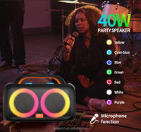 Altavoz Exterior Original ZQS-L19, Reproductor de Audio Portátil Inalámbrico, BT5.4, Altavoz Bluetooth para Fiestas al Aire Libre, Boombox2