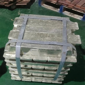 Lingot d'étain blanc argenté pur à 99,995 %, fabricant, à vendre - Product Image 1