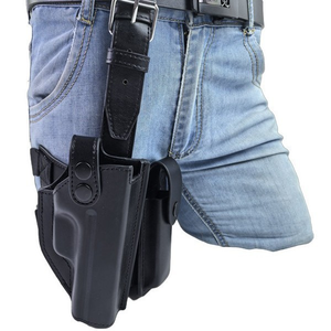 Funda táctica oculta SFB77 de Kydex para pierna, funda de liberación rápida para pistola para exteriores - Product Image 4