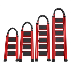 Scala Telescopica Pieghevole Multifunzionale a Forma di A in Lega di Alluminio Rinforzata, Portatile, Capacità 150kg - Product Image 1