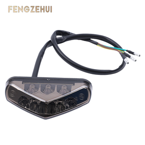 <span class=keywords><strong>Feu</strong></span> arrière de <span class=keywords><strong>moto</strong></span> 12V 15 LED avec fonction stop, <span class=keywords><strong>feu</strong></span> de circulation et éclairage de plaque d'immatriculation pour VTT, <span class=keywords><strong>moto</strong></span> tout-terrain et scooter - Product Image 6