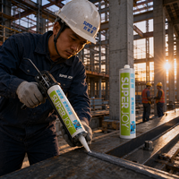 Colle de construction premium sans perçage, résistante aux chocs, non toxique, résistante aux intempéries, pour projets de décoration et de quincaillerie commerciale