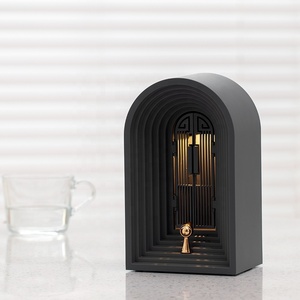 Bắc Âu sáng tạo ánh sáng ban đêm bầu không khí Loa máy tính để bàn màu xanh răng mini phòng ngủ Loa bảng - Product Image 4