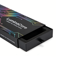 Boîte d'emballage personnalisée pour module RAM, emballage rigide en carton de luxe, boîte cadeau magnétique pour le stockage d'électronique grand public
