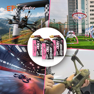 แบตเตอรี่ BUNNY 200C สำหรับโดรน 6 1700mah 1780mah UAV 1000mah สำหรับการแข่งขัน 4570140 200C  ค่า C-rate สูง ลดการเสียดสี - Product Image 2