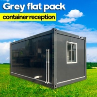 Zhongnan Petite maison détachable de luxe personnalisée de 20 pieds Maison modulaire de conteneur portable Maisons préfabriquées avec cuisine et salle de bain