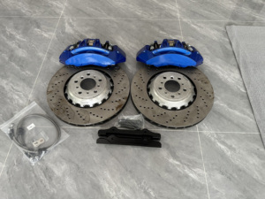 Hiệu Suất Cao Phanh <span class=keywords><strong>Caliper</strong></span> Kit Phía Trước 6 Piston + Đĩa 380Mm Và Phía Sau 4 Piston + Đĩa 380Mm Cho Mô Hình BMW F Chassis F10/F15/F16 - Product Image 4