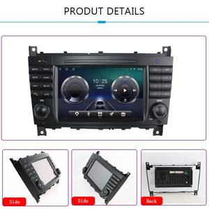 Lecteur multimédia vidéo Android Auto et CarPlay avec écran tactile de 7 pouces, navigation <span class=keywords><strong>GPS</strong></span> intégrée, vidéo de voiture pour <span class=keywords><strong>Mercedes</strong></span>-Benz <span class=keywords><strong>Classe</strong></span> <span class=keywords><strong>C</strong></span> <span class=keywords><strong>W203</strong></span> - Product Image 6