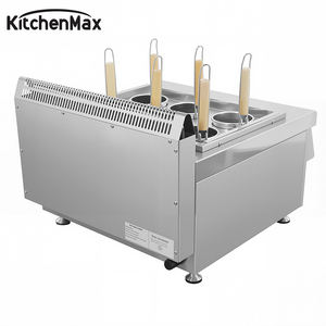 Olla para Fideos a Gas de Alta Eficiencia KitchenMax para Ramen y Pho, Cocina Comercial para Sopa y Fideos con Válvula de Drenaje Rápido - Product Image 6