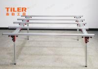 Johtools DB-TB-3 Table de travail de carrelage grand Format 180cm établi en Aluminium table de dalle outils de carrelage coupe-carrelage grand format