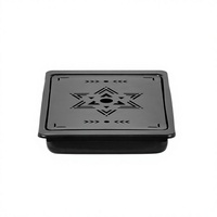 Accessoires de table de camping IGT d'extérieur en métal léger 2KG avec évier encastrable à compartiment unique et plateau à thé – En stock