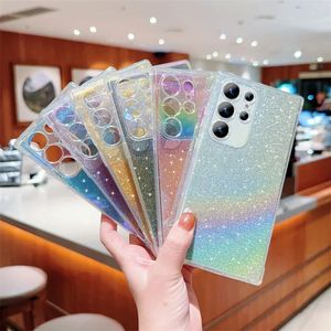 Étui de téléphone antichoc avec paillettes scintillantes arc-en-ciel laser pour Samsung S26 S25 S24 S23 Ultra S22 S21 Plus FE A14 A54 A34 <span class=keywords><strong>A13</strong></span> A23 <span class=keywords><strong>A53</strong></span> - Product Image 3