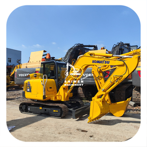 Excavadora usada original japonesa Komatsu pc56, miniexcavadora de cadenas para construcción, certificación CE EPA 2022, pc35, pc55, pc58 - Product Image 1
