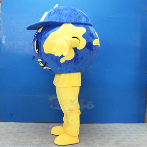 Personalizzato professionale la terra mascotte costumi per adulti cartoni animati pelliccia peluche Costume Costume personaggio in vendita - Product Image 5